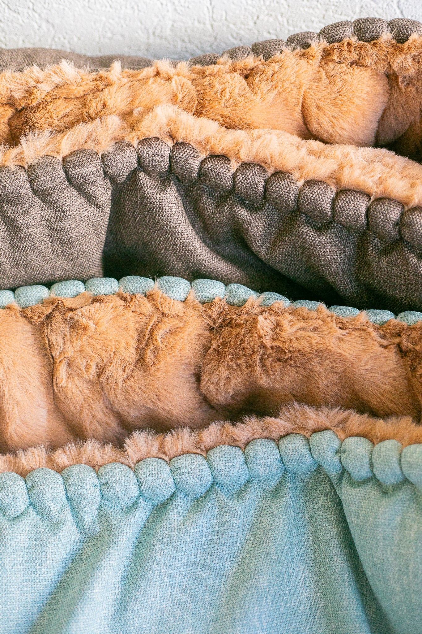 | READY TO SHIP | Taupe canvas size S FLOOF FOR PEOPLE